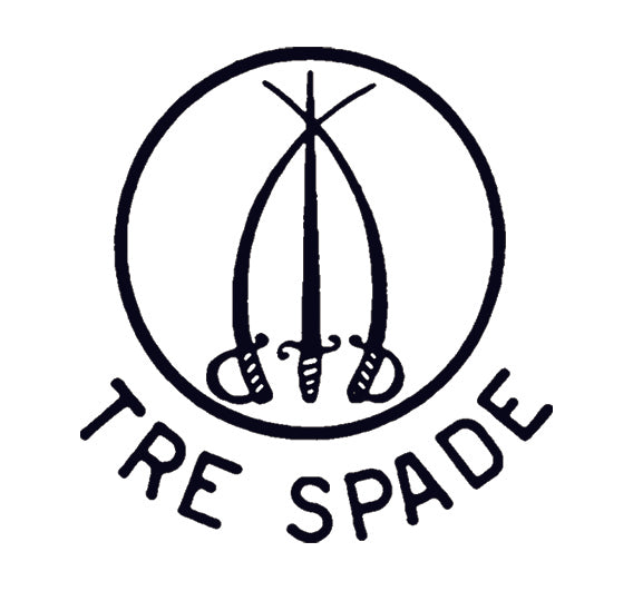 Logo di Tre Spade nero su sfondo bianco