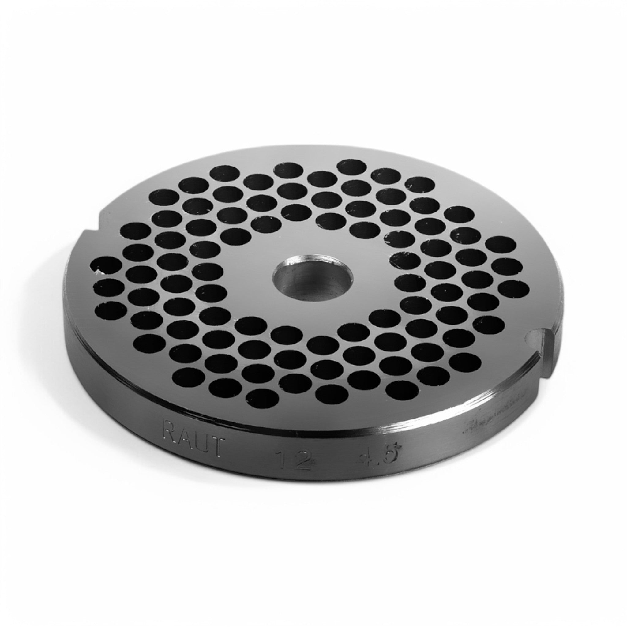 Piastra inox per tritacarne TC 10/12 - fori 4.5 mm