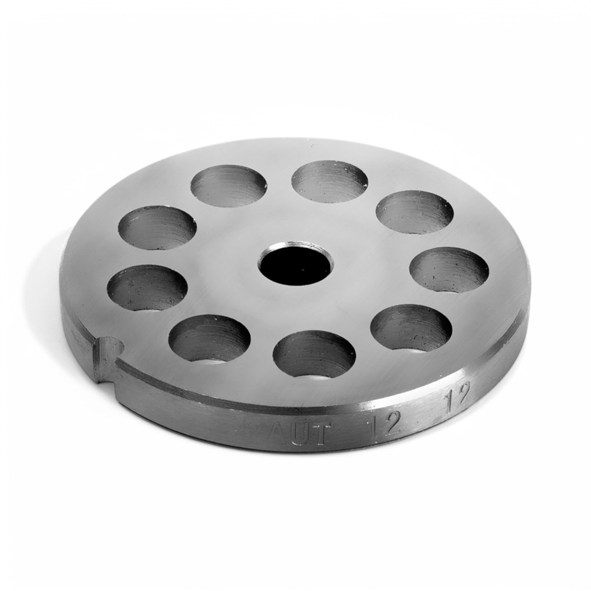 Piastra inox per tritacarne TC 10/12 - fori 12 mm