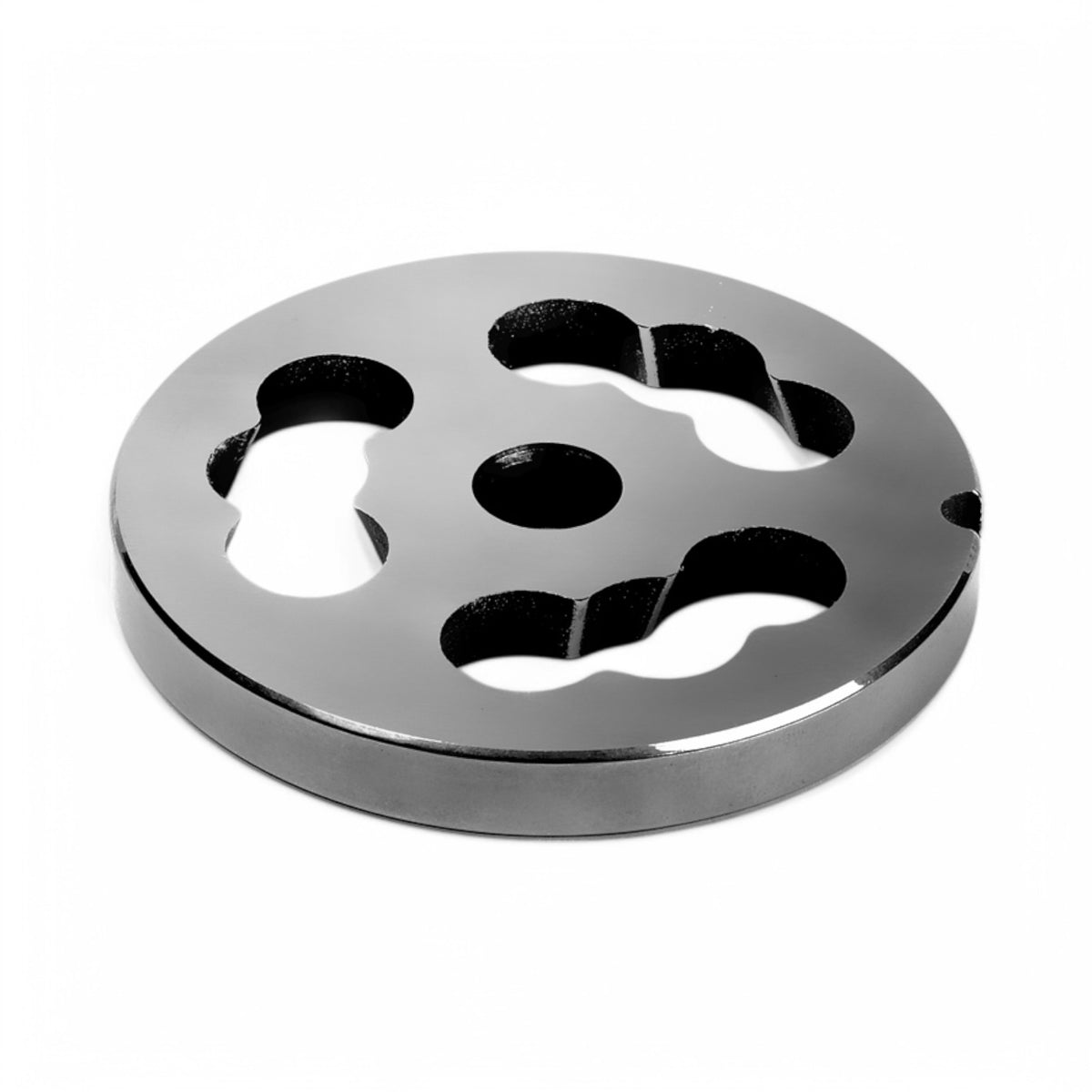 Piastra Per Tritacarne In Acciaio Inox - Ricambio Con 5 Fori Diversi (6-18 Mm), Per Carne E Verdure