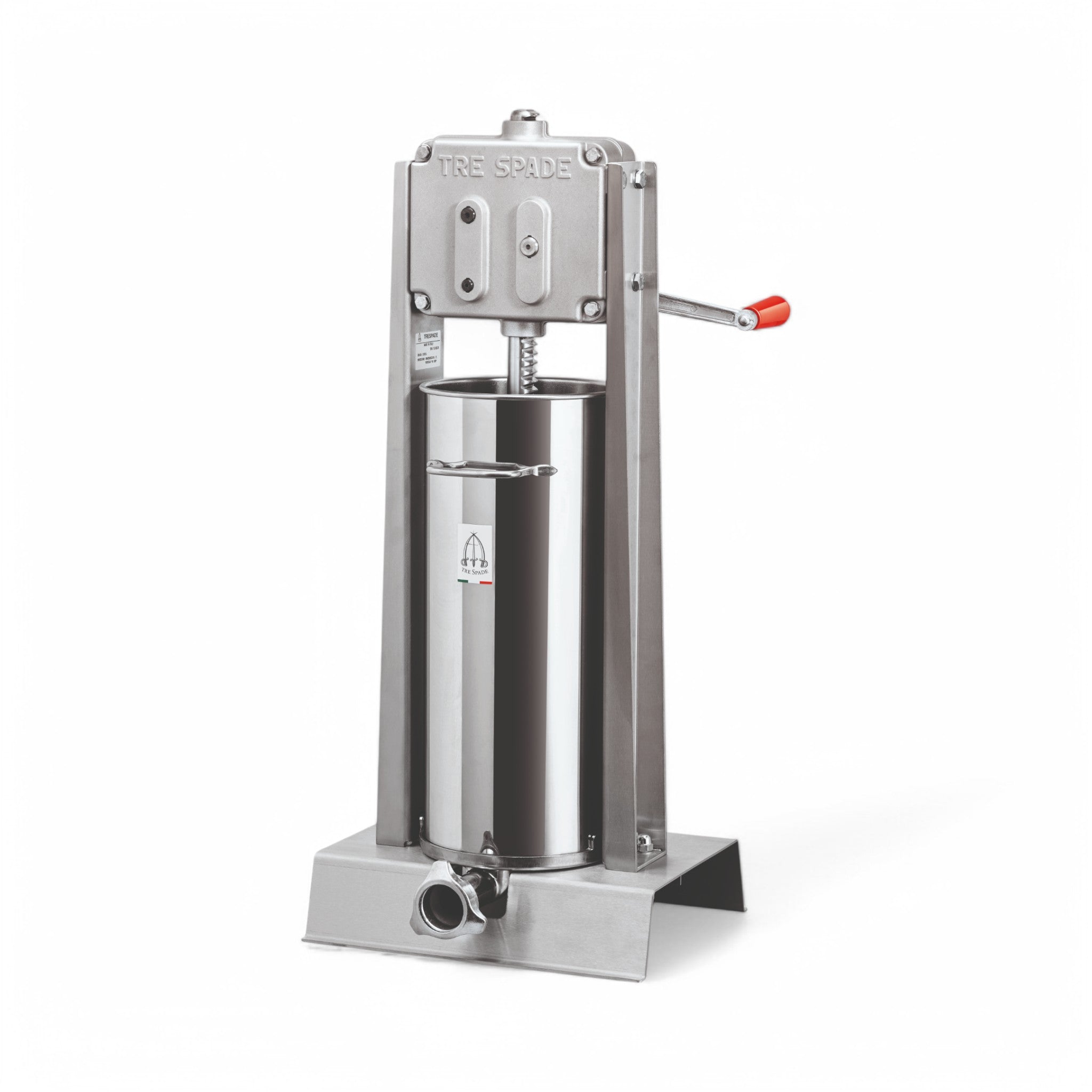 Insaccatrice MOD 15V DELUXE verticale in inox 15 lt