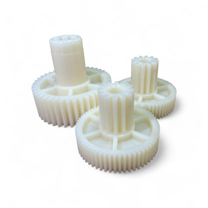 Vista frontale del kit ingranaggi, modello F17071