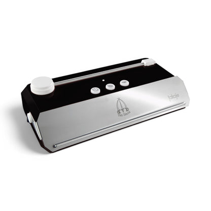 Immagine di una confezionatrice sottovuoto, modello Takaje Deluxe, nera