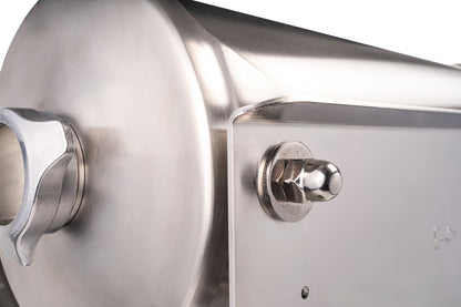 Korvstoppare IK 15 DELUXE Horisontell rostfritt stål 15 liter